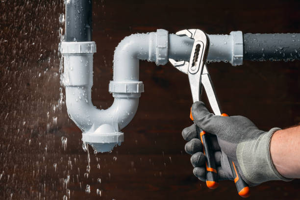 Professional Emergency Plumber technician working in Patrick Springs, VA